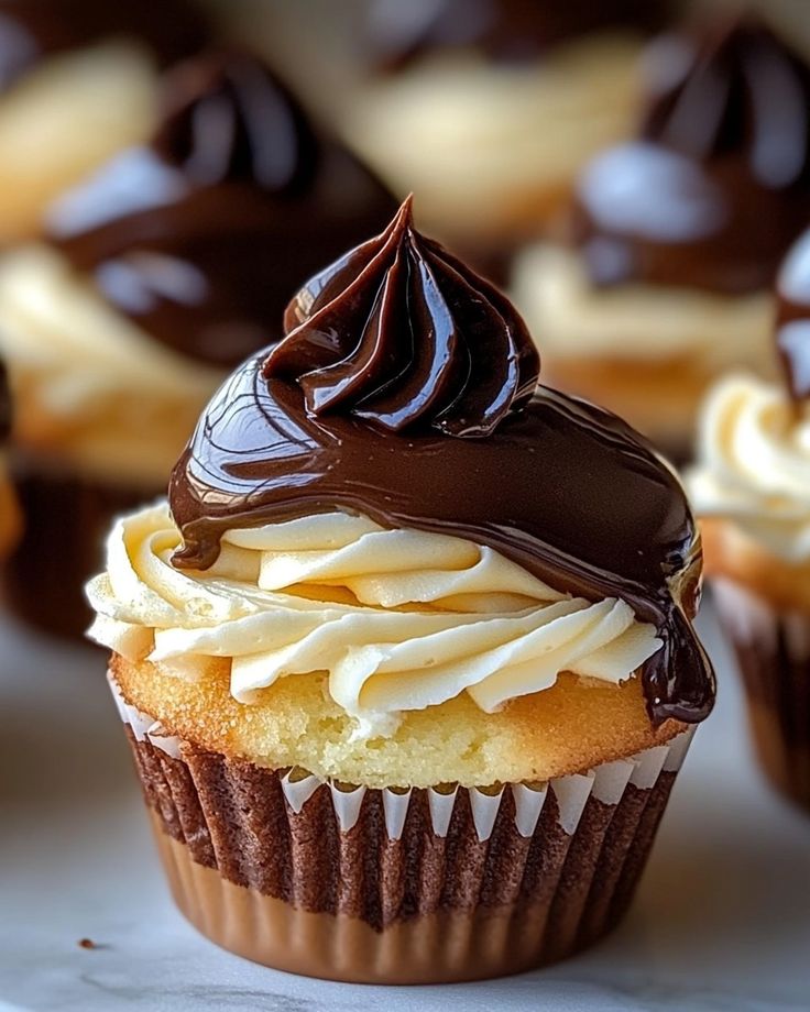 Boston Cream Cupcakes: Vegan, No-Bake, and Packed with Beautifying Ingredients