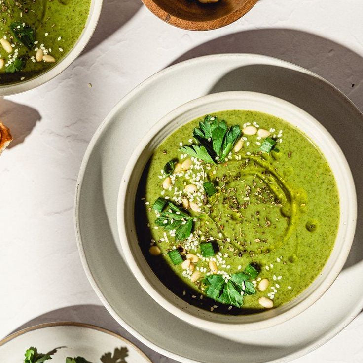 Green Goodness Soup: A Bowl of Immune-Boosting, Skin-Nourishing Comfort