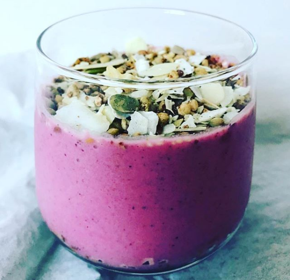 Marine Collagen Dragon Fruit Smoothie Recipe by @aliceinhealthyland