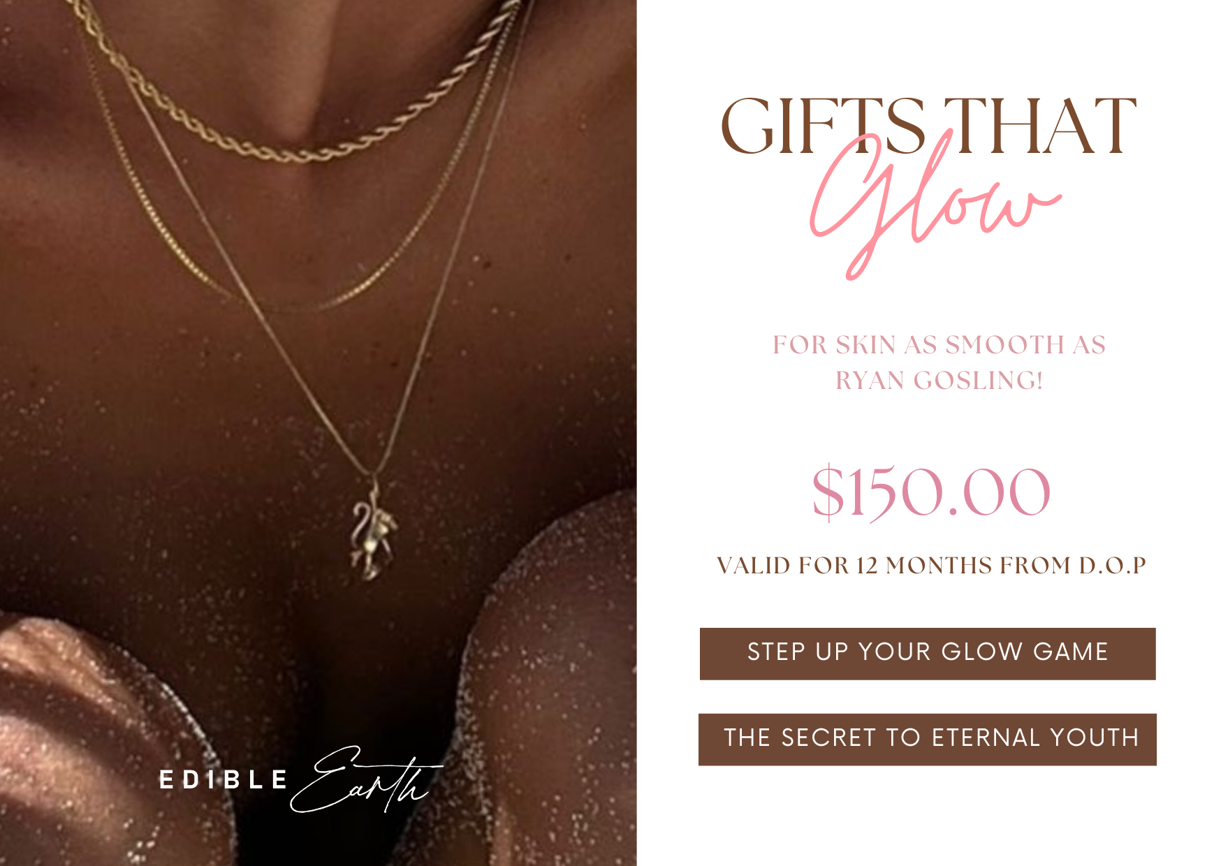 GLOW GIFT VOUCHERS