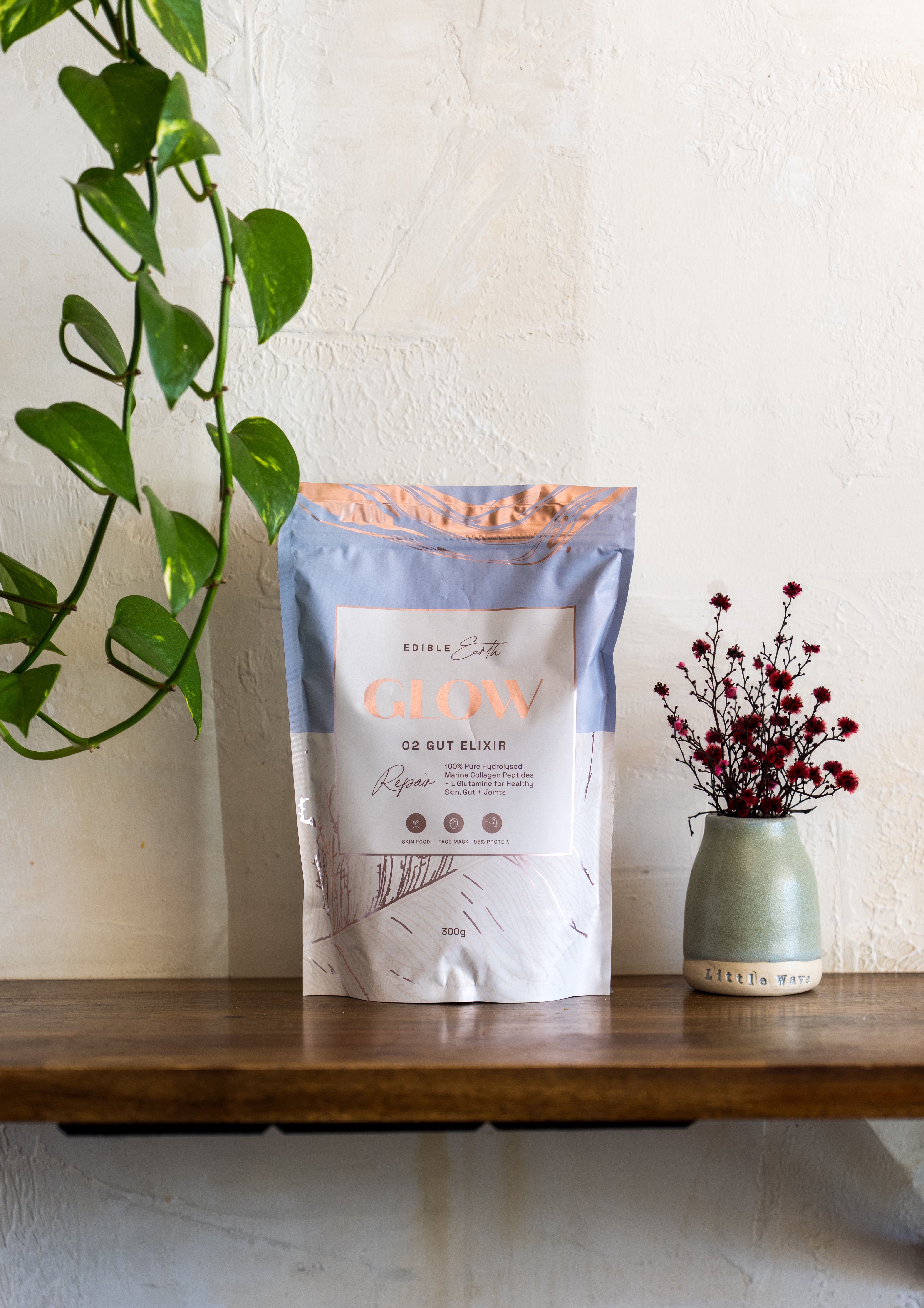 #2 GLOW Gut Elixir // Sea Collagen Peptide